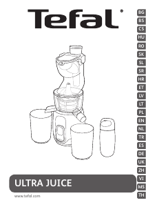 Manual de uso Tefal ZC600138 Ultra Juice Licuadora
