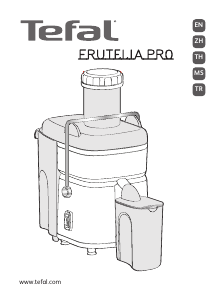 说明书 特福 ZE450GTH Frutelia Pro 榨汁机