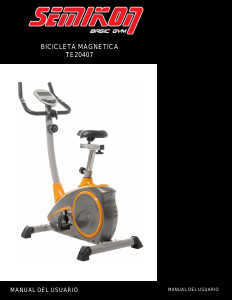 Manual de uso Semikon TE20407 Bicicleta estática