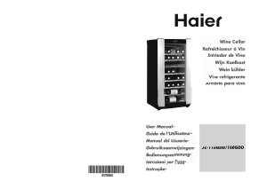 Manuale Haier JC-110GDD Cantinetta vino