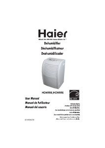 Handleiding Haier HD458E Luchtontvochtiger