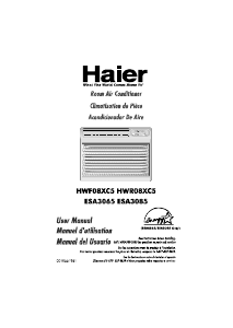 Handleiding Haier HWF08XC5 Airconditioner