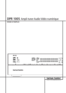 Mode d’emploi Harman Kardon DPR 1005 Amplificateur