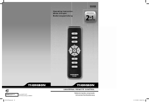 Mode d’emploi Thomson ROCZ309 Télécommande