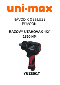 Manuál Uni-Max YU12891T Akušroubovák