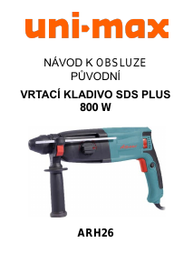 Manuál Uni-Max ARH26 Rotační kladivo