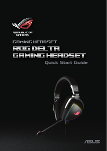 Bruksanvisning Asus ROG Delta Core Headset