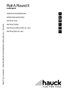 Handleiding Hauck Roll A Round II Loopwagen