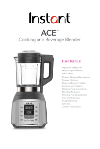 Bruksanvisning Instant Ace Blender