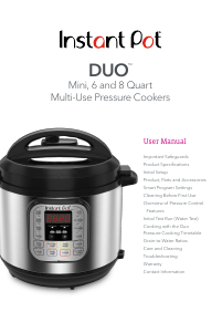 Bruksanvisning Instant Pot Duo Multikokare