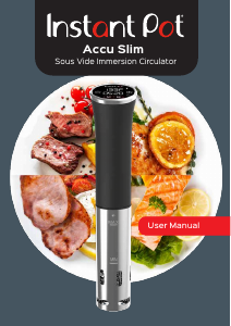 Bruksanvisning Instant Pot Accu Slim Sous vide-cirkulator