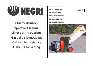 Handleiding Negri R90 Hakselaar