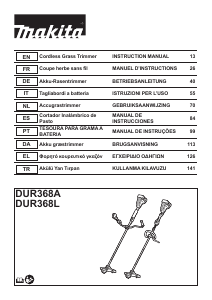 Manual Makita DUR368A Grass Trimmer