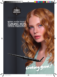Brugsanvisning OBH Nordica 3112 Björn Axén Tools Touch Conical Curler Krøllejern