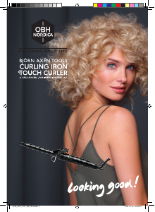 Brugsanvisning OBH Nordica 3109 Björn Axén Tools Touch Curler Krøllejern