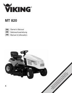 Handleiding Viking MT 820 Grasmaaier
