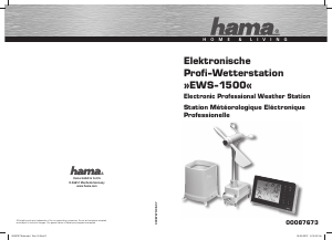 Handleiding Hama EWS-1500 Weerstation