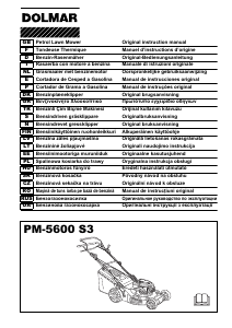 Handleiding Dolmar PM-5600S3 Grasmaaier