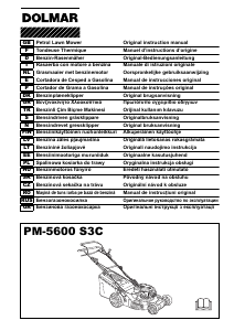 Handleiding Dolmar PM-5600S3C Grasmaaier