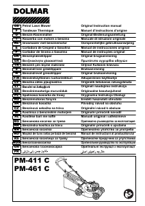 Handleiding Dolmar PM-411C Grasmaaier