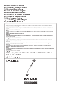 Bruksanvisning Dolmar LT-246.4 Grästrimmer
