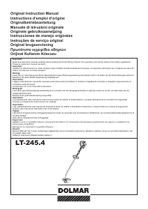 Bruksanvisning Dolmar LT-245.4 Grästrimmer