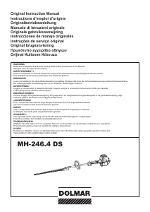 Brugsanvisning Dolmar MH-246.4DS Hækkeklipper