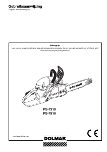 Handleiding Dolmar PS7310-45 Kettingzaag