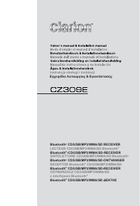 Manual de uso Clarion CZ309E Radio para coche
