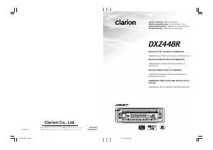 Mode d’emploi Clarion DXZ448R Autoradio