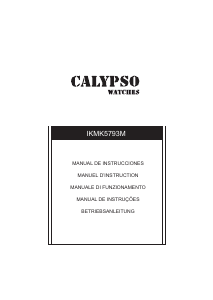 Manual Calypso K5793 Relógio de pulso
