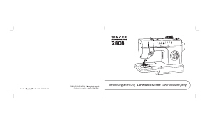 Manuale Singer 2808 Macchina per cucire