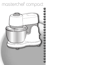 Manual Tefal QB205166 Masterchef Compact Stand Mixer