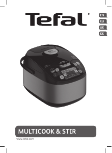 Руководство Tefal RK901832 Multicook & Stir Рисоварка