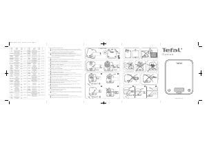 Manual Tefal BC5041A9 Optiss Balança de cozinha