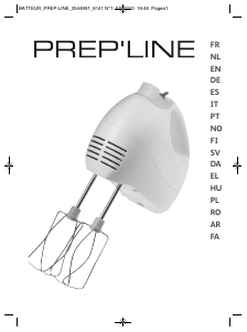 Bedienungsanleitung Tefal 814117 PrepLine Handmixer