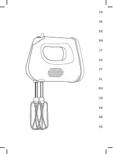 Handleiding Tefal HT300141 Handmixer