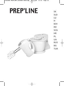 Instrukcja Tefal 814432 PrepLine Mikser ręczny
