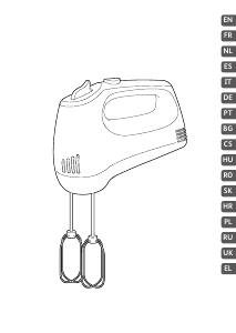 Instrukcja Tefal HT310B11 Mikser ręczny