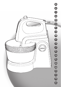 Manual Tefal HT617138 Mixer de mână