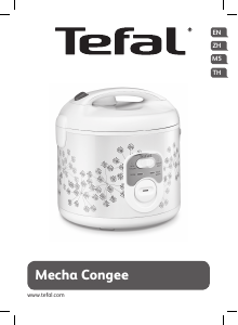 Handleiding Tefal RK104E66 Mecha Congee Rijstkoker