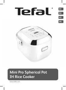 Bruksanvisning Tefal RK604165 Mini Pro Spherical Riskokare