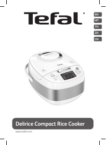 Handleiding Tefal RK750165 Delirice Compact Rijstkoker