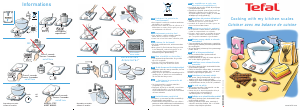 Прирачник Tefal BC3008H0 Кујнска вага