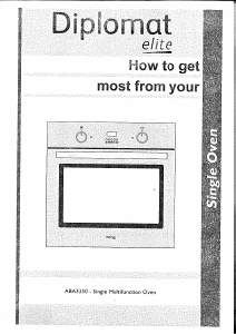 Handleiding Diplomat ABA3350 Oven