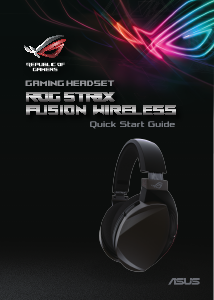 Brugsanvisning Asus ROG Strix Fusion Wireless Headset