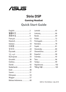 Manual de uso Asus STRIX DSP Headset