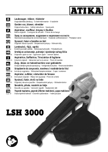 Manual Atika LSH 3000 Leaf Blower