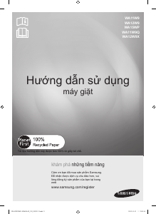 Hướng dẫn sử dụng Samsung WA11W9 Máy giặt