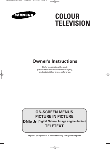 Bruksanvisning Samsung CS-29M21FH TV